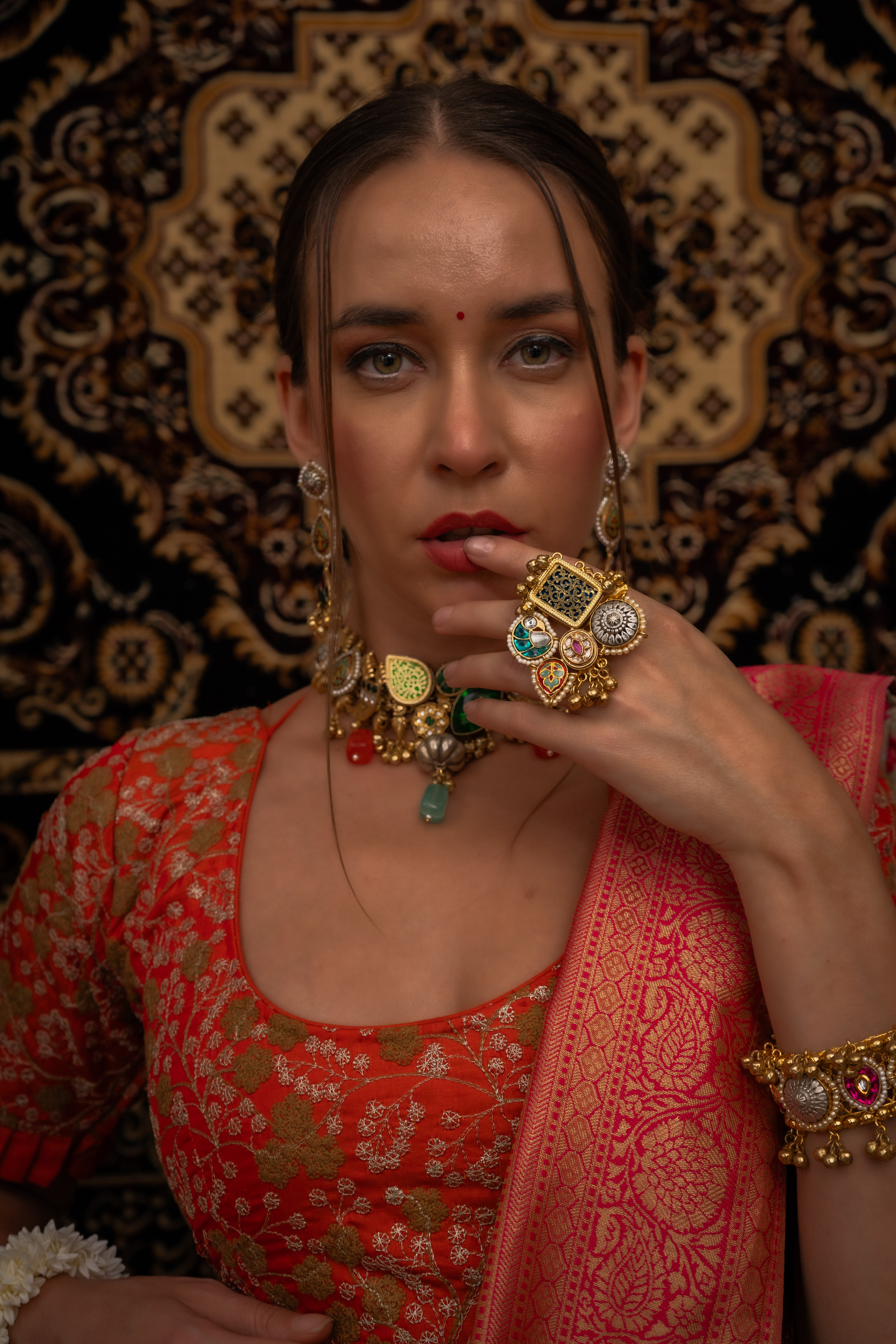 DILKASH JADAU RING (Adjustable)