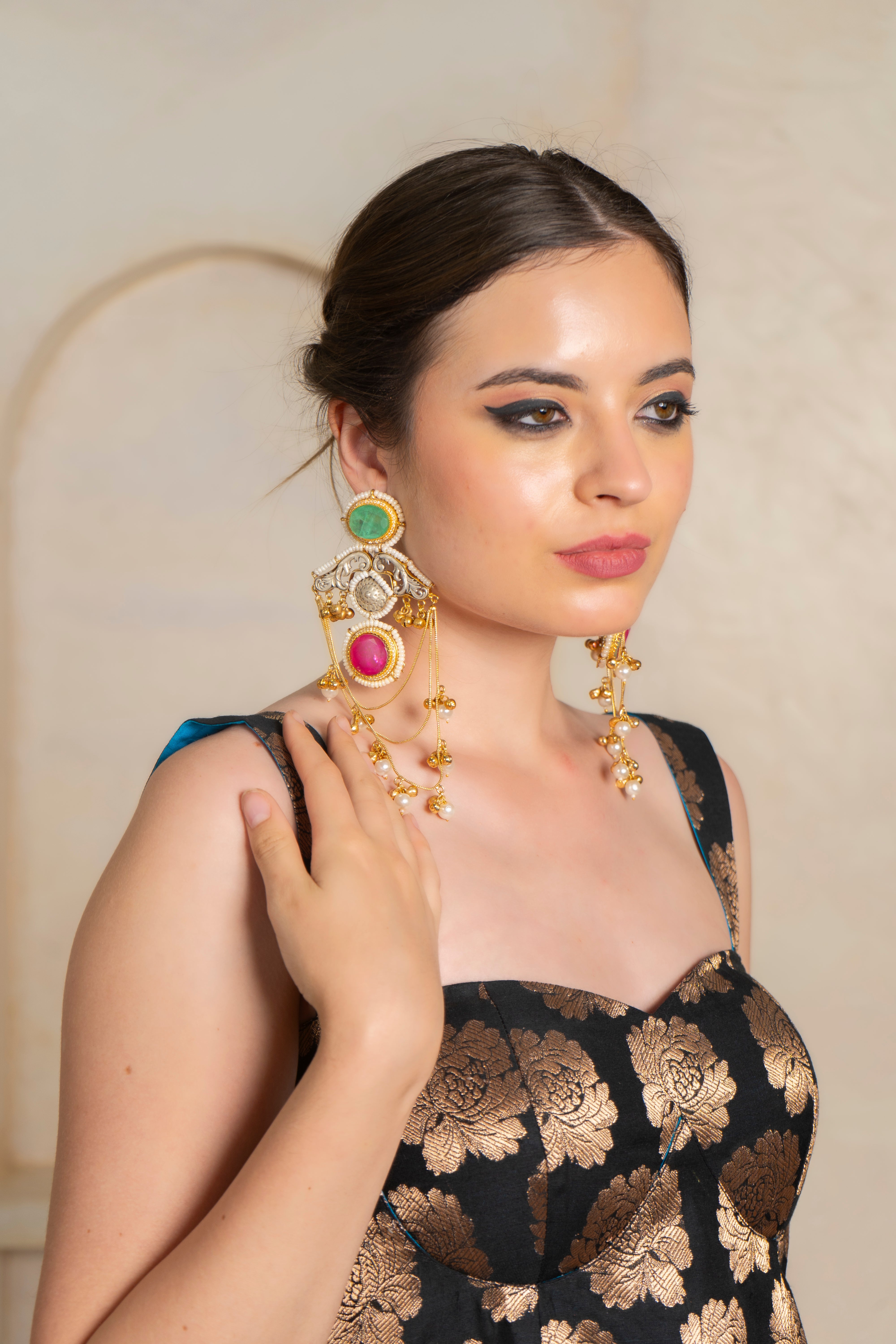 Rasmalai Earrings