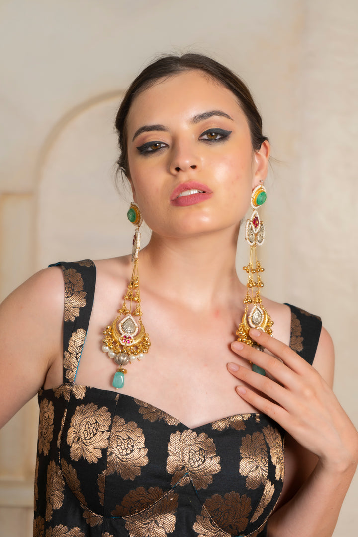 Kaju Katli Earrings