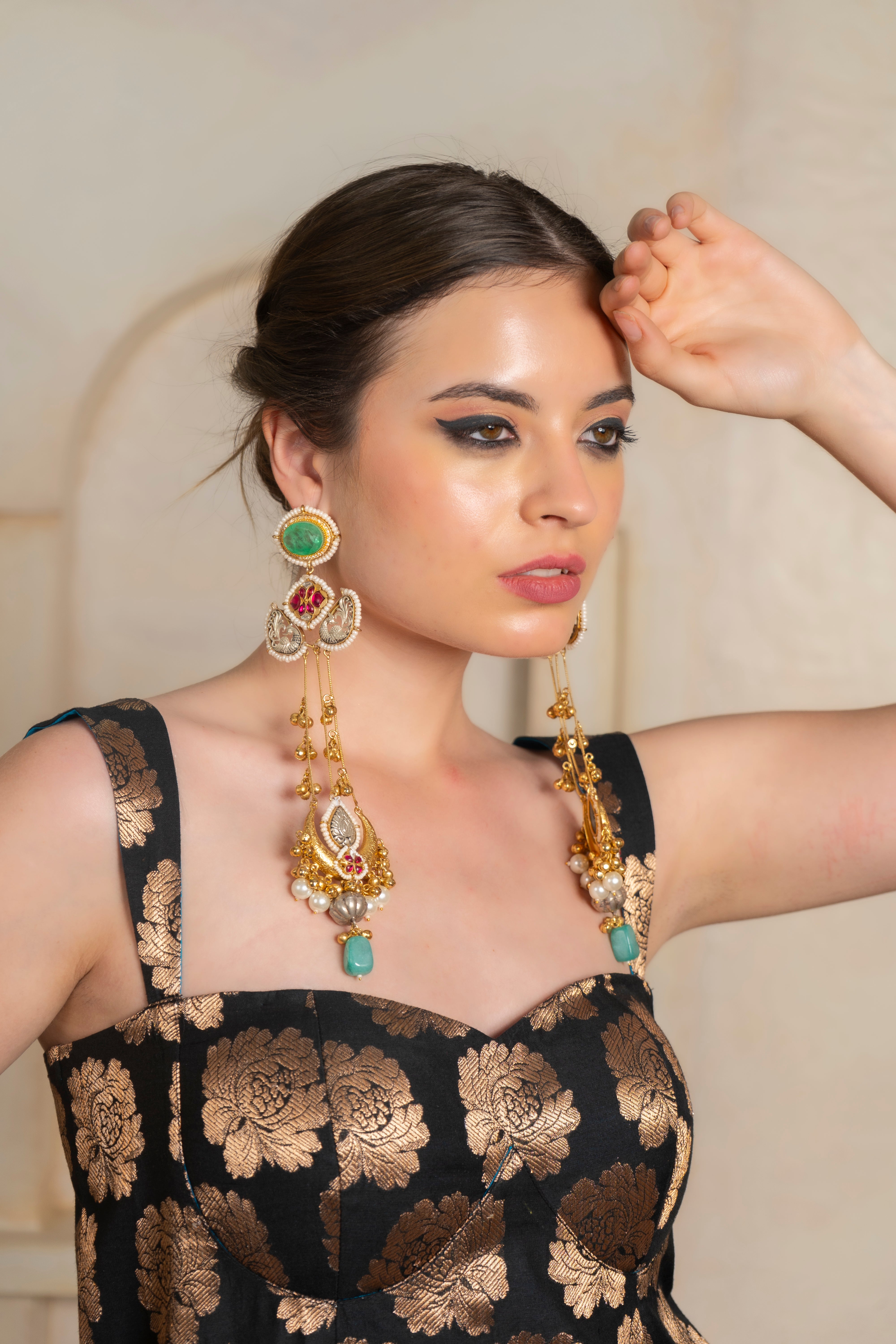 Kaju Katli Earrings