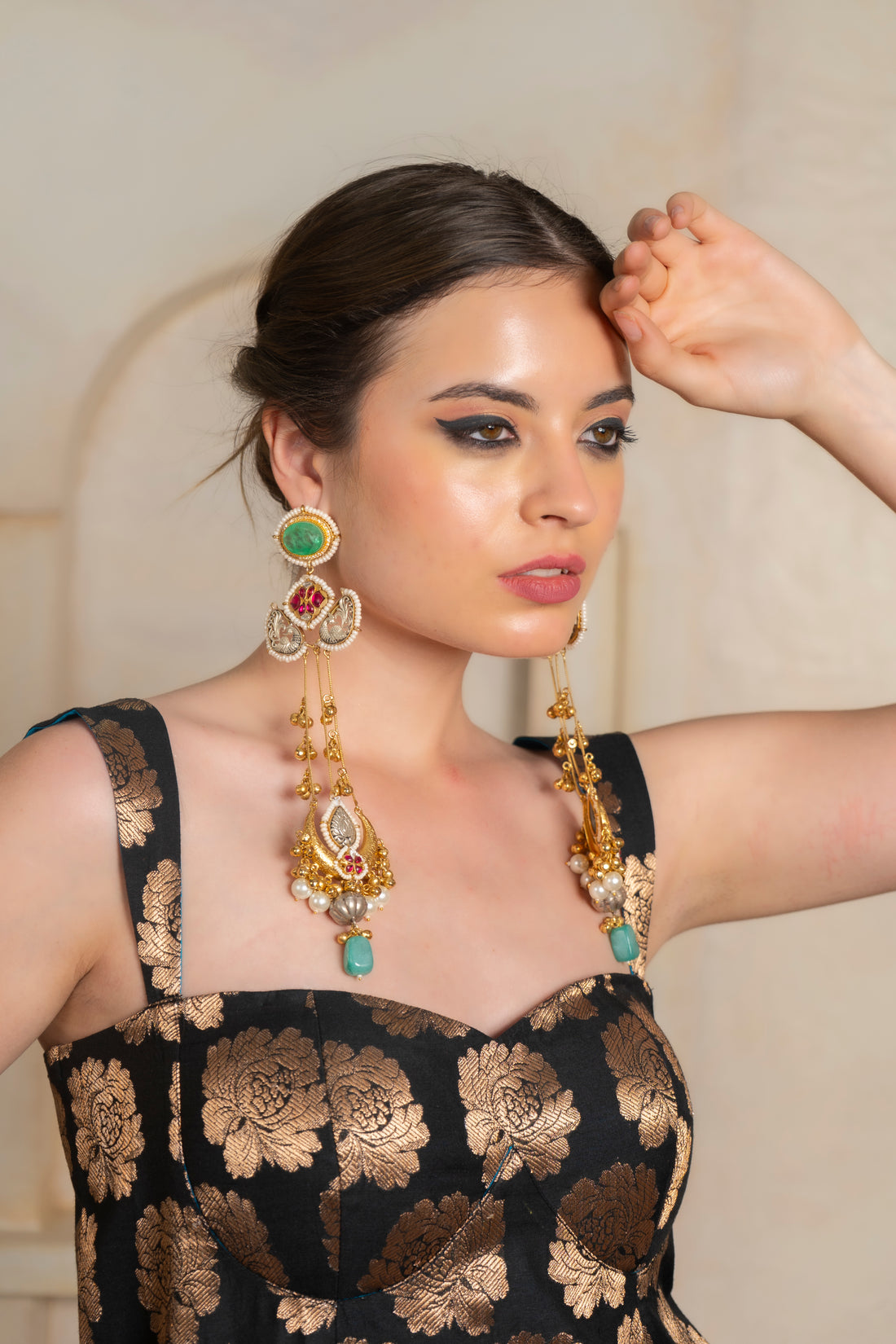 Kaju Katli Earrings