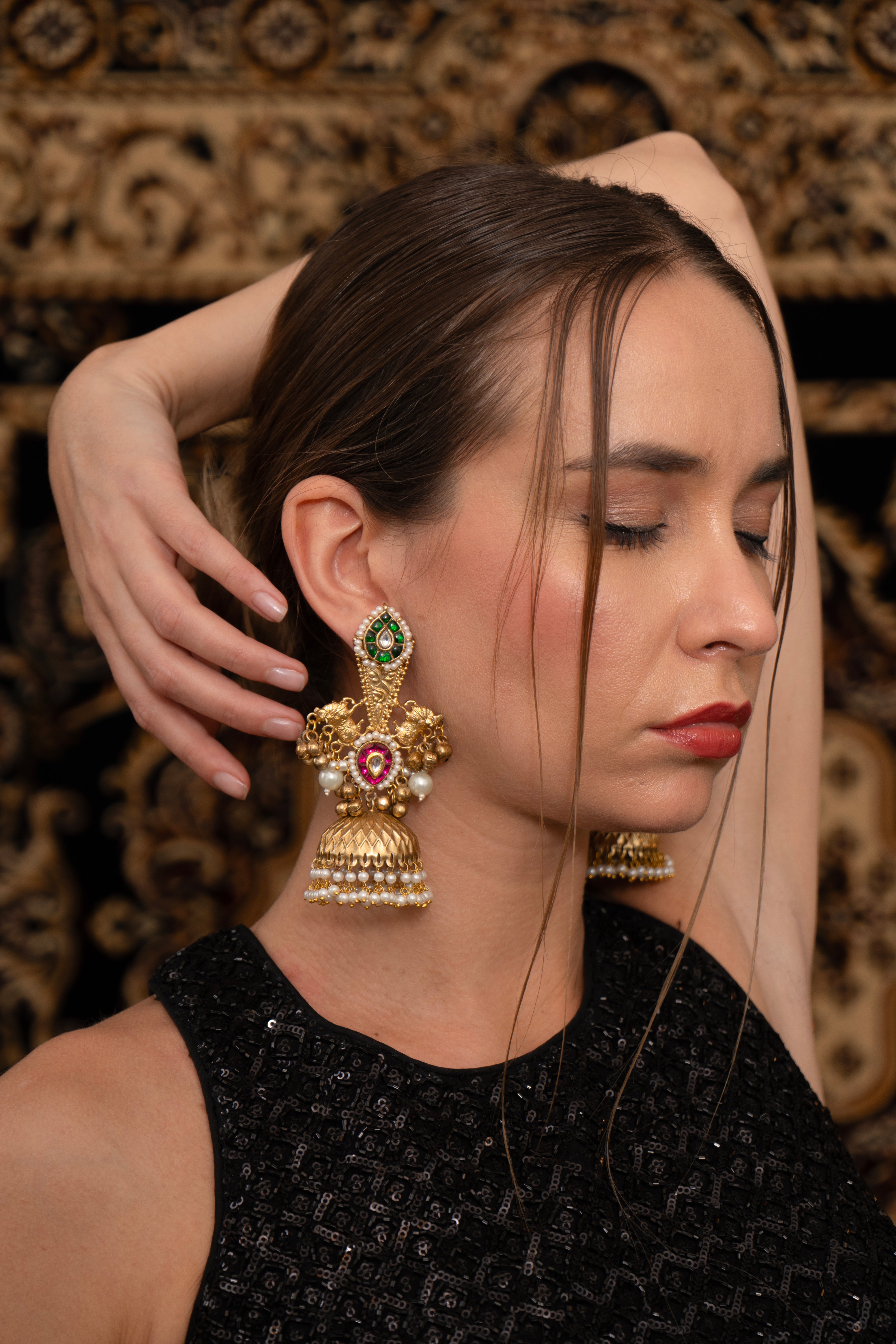 Asmaira jadau Earings