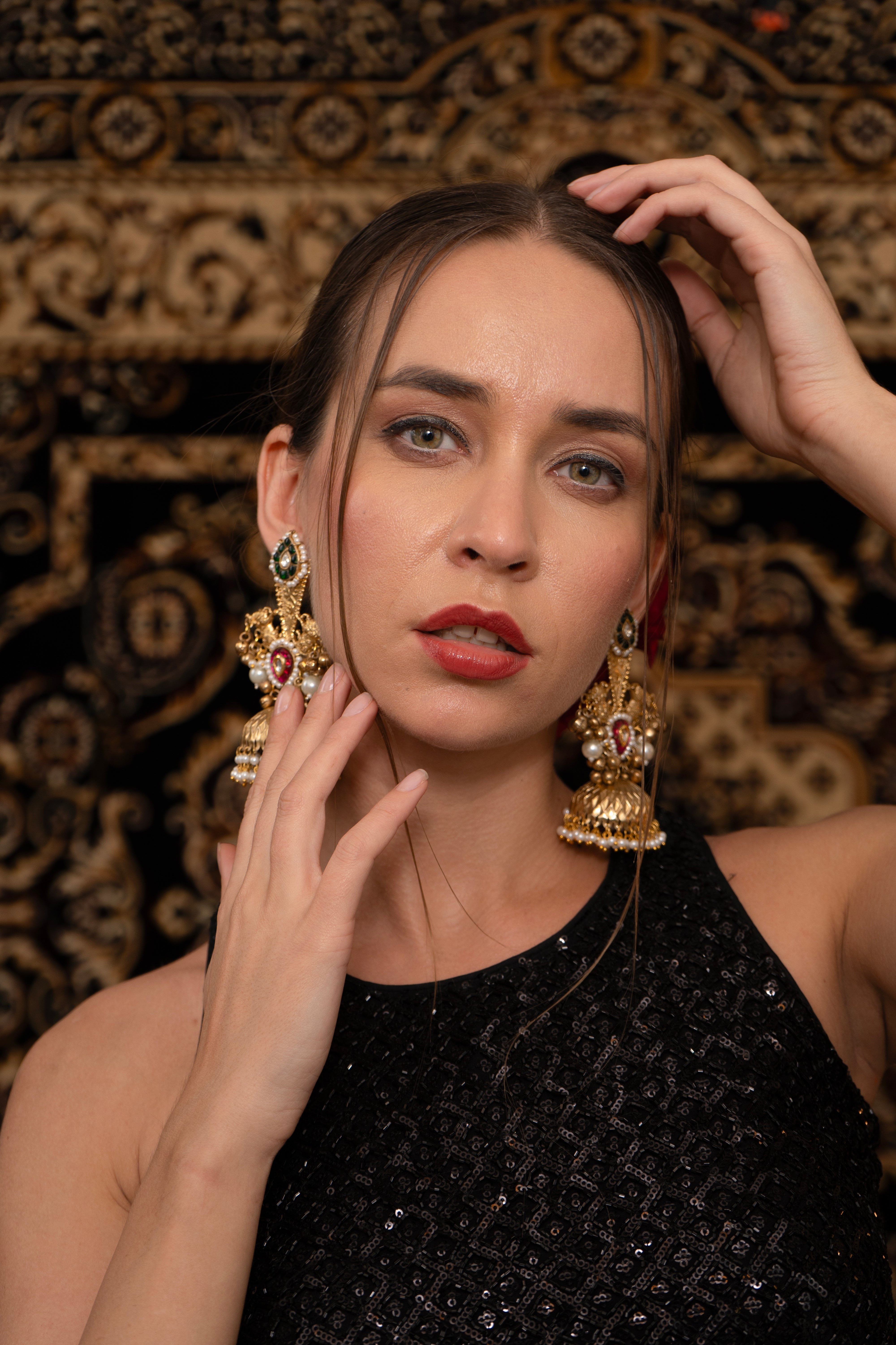 Asmaira jadau Earings