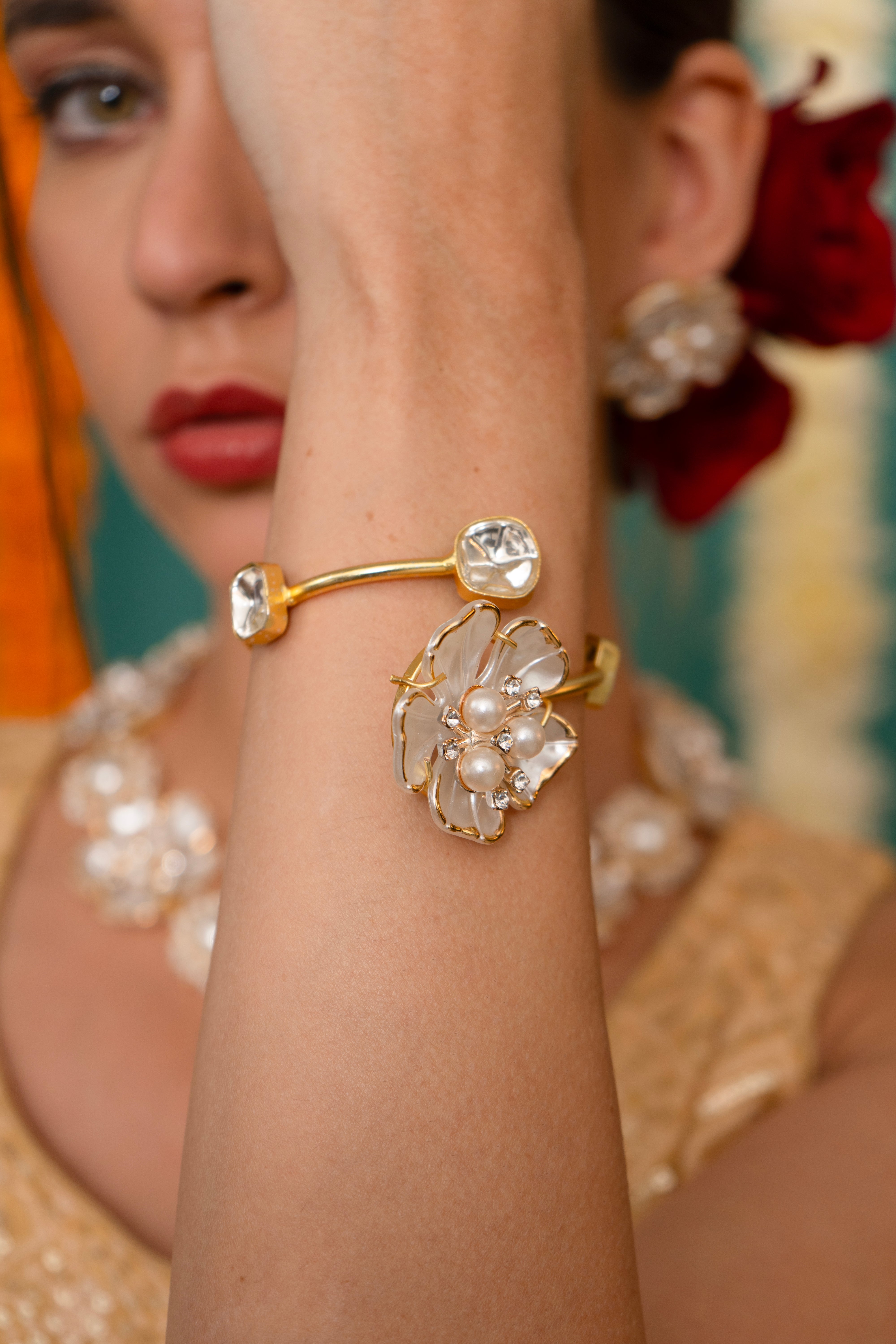 WHITE FUSION BRACELET