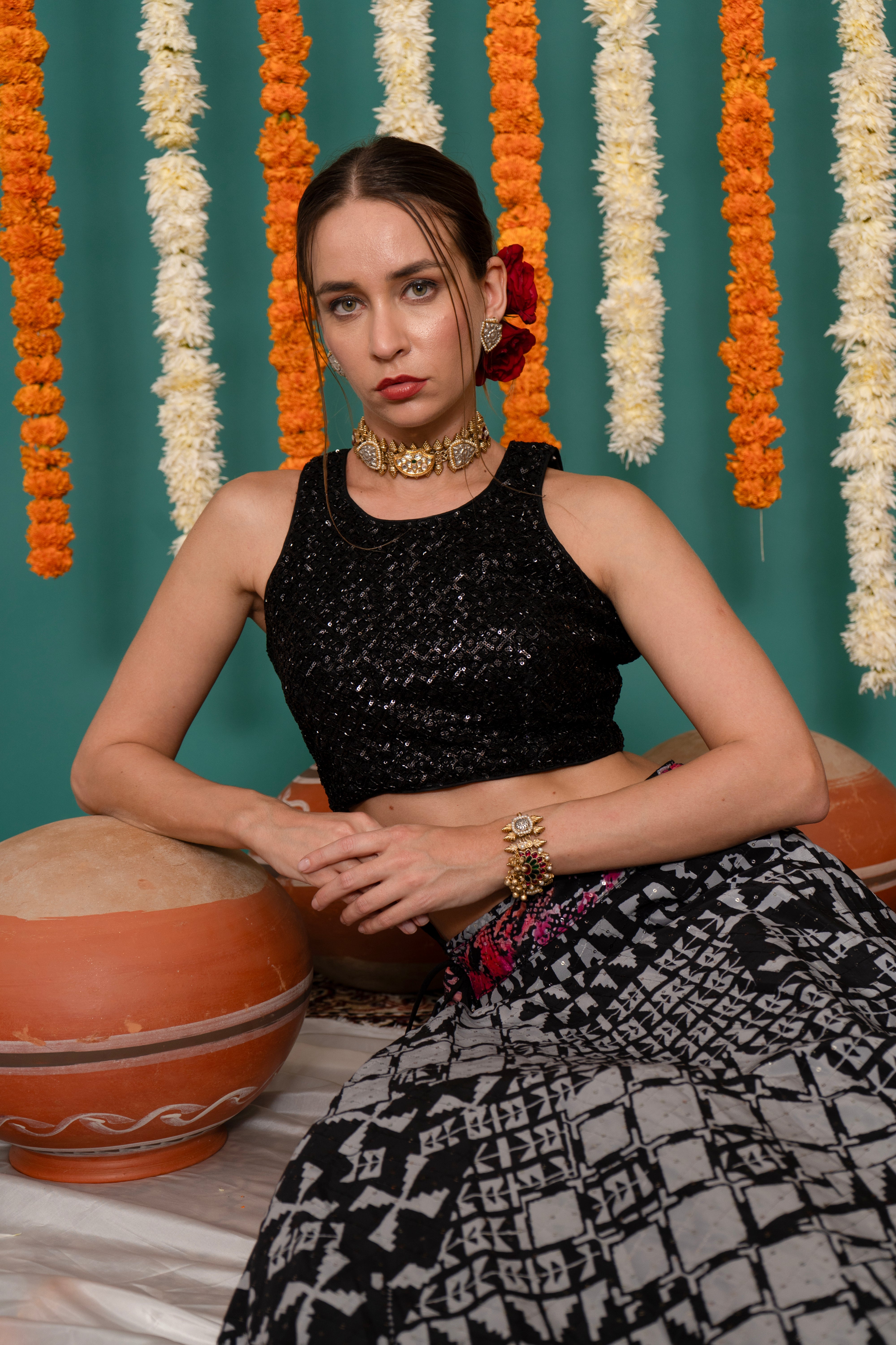 Lubhawna Jadau Necklace set