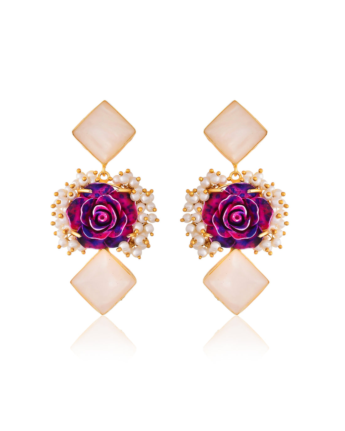 FLOWER PEARL EARING