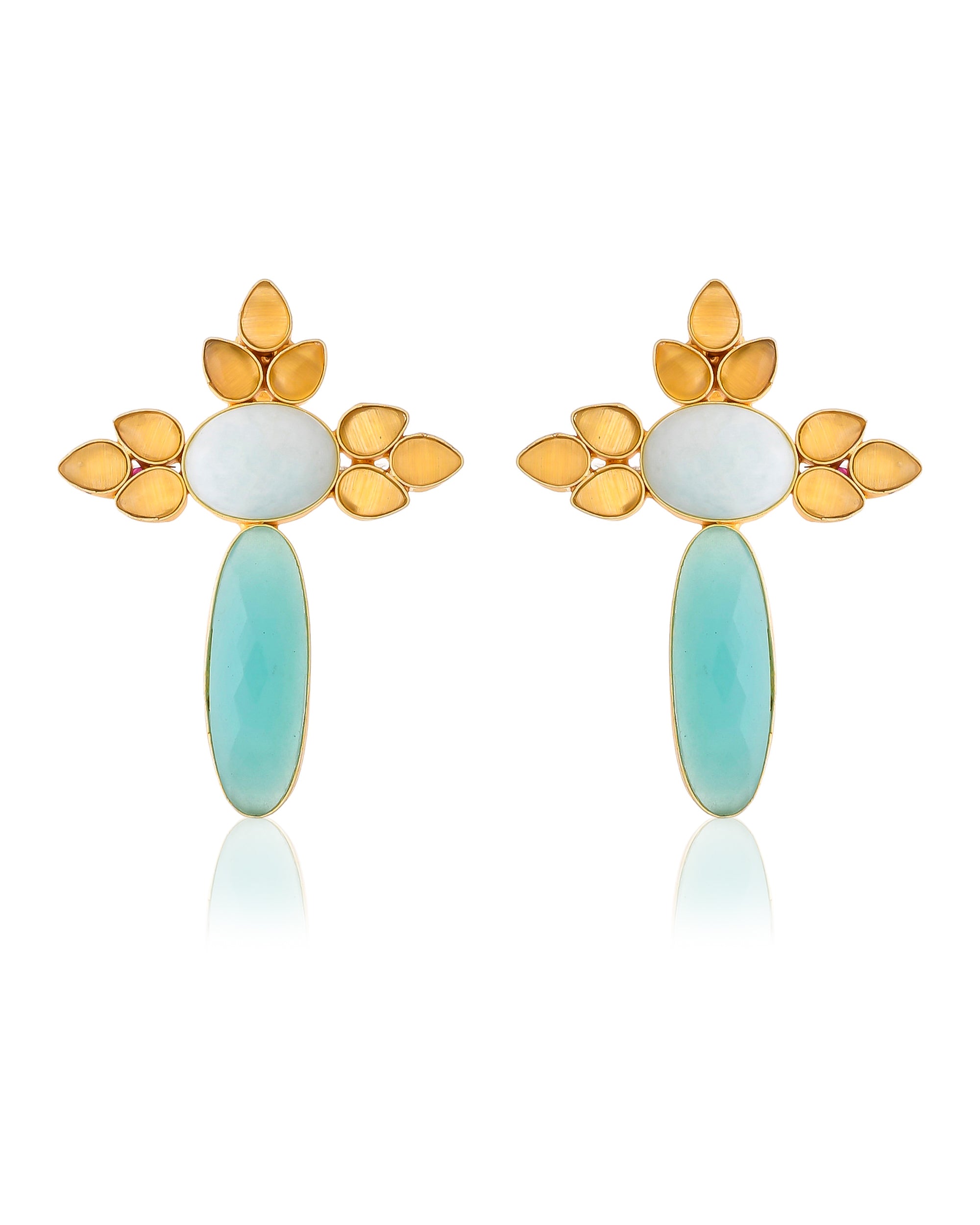 XANTHE YELLOW EARRINGS