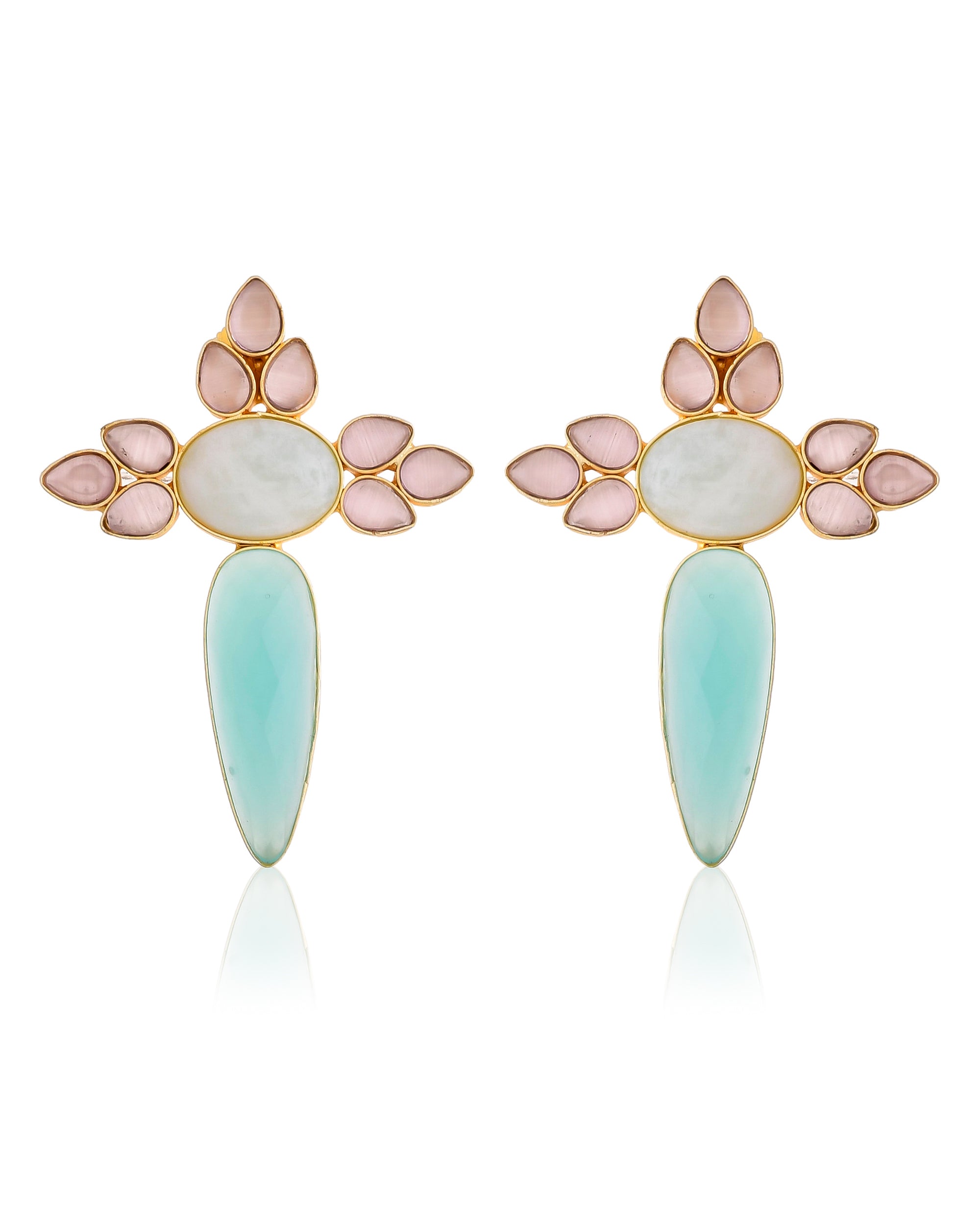 XANTHE PINK EARRINGS