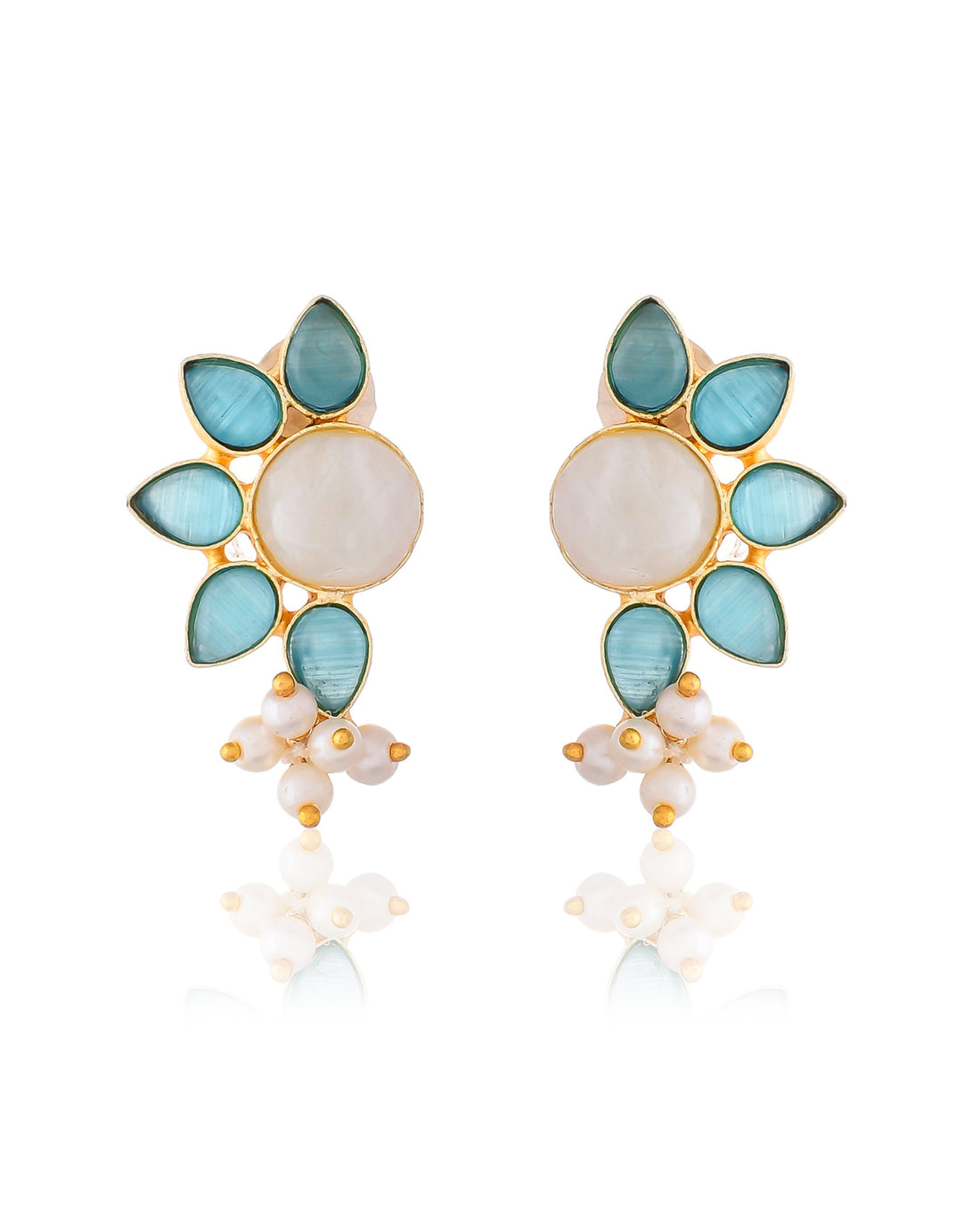 HALF MOON STUDS