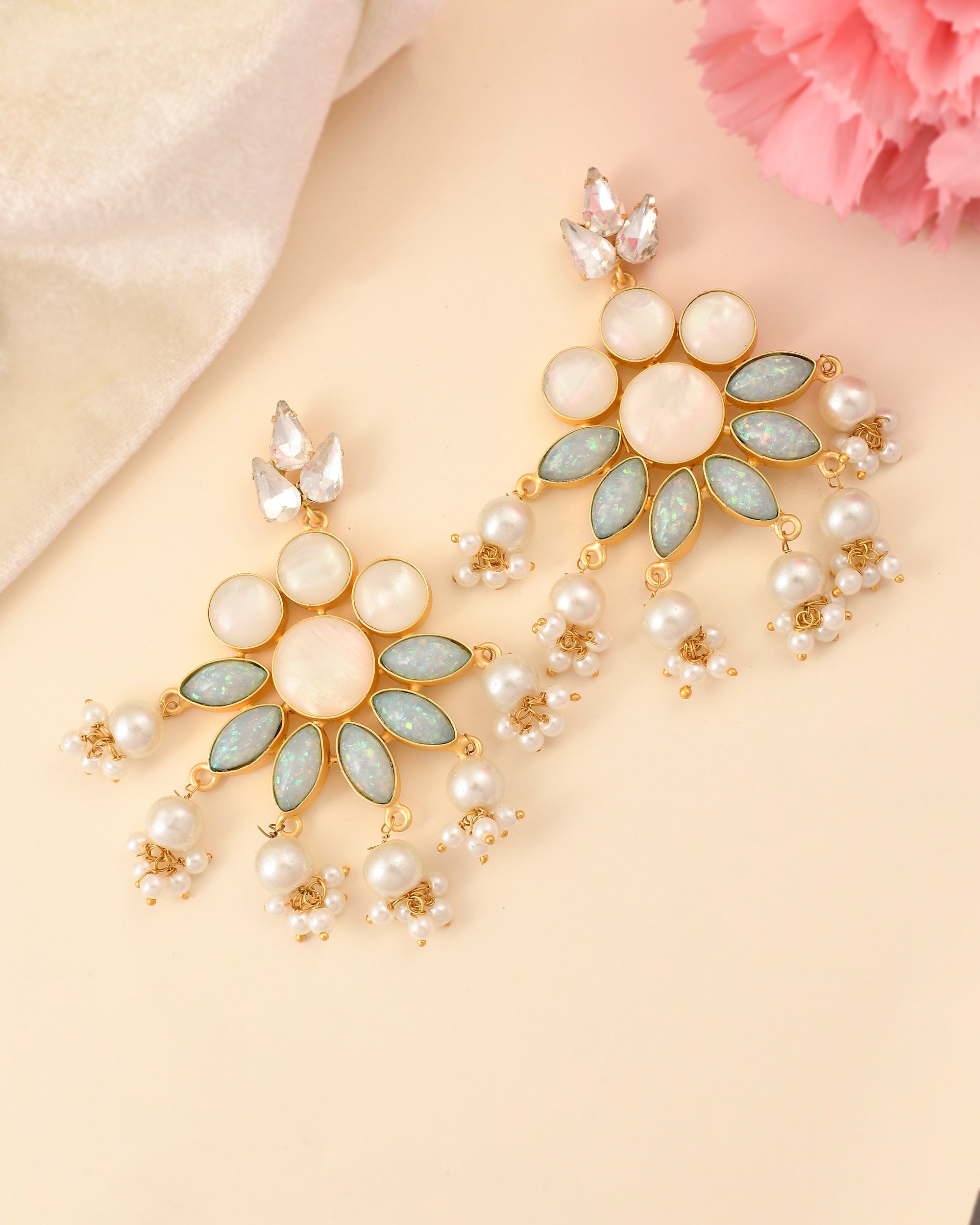 CHARMING TALES OPAL EARINGS
