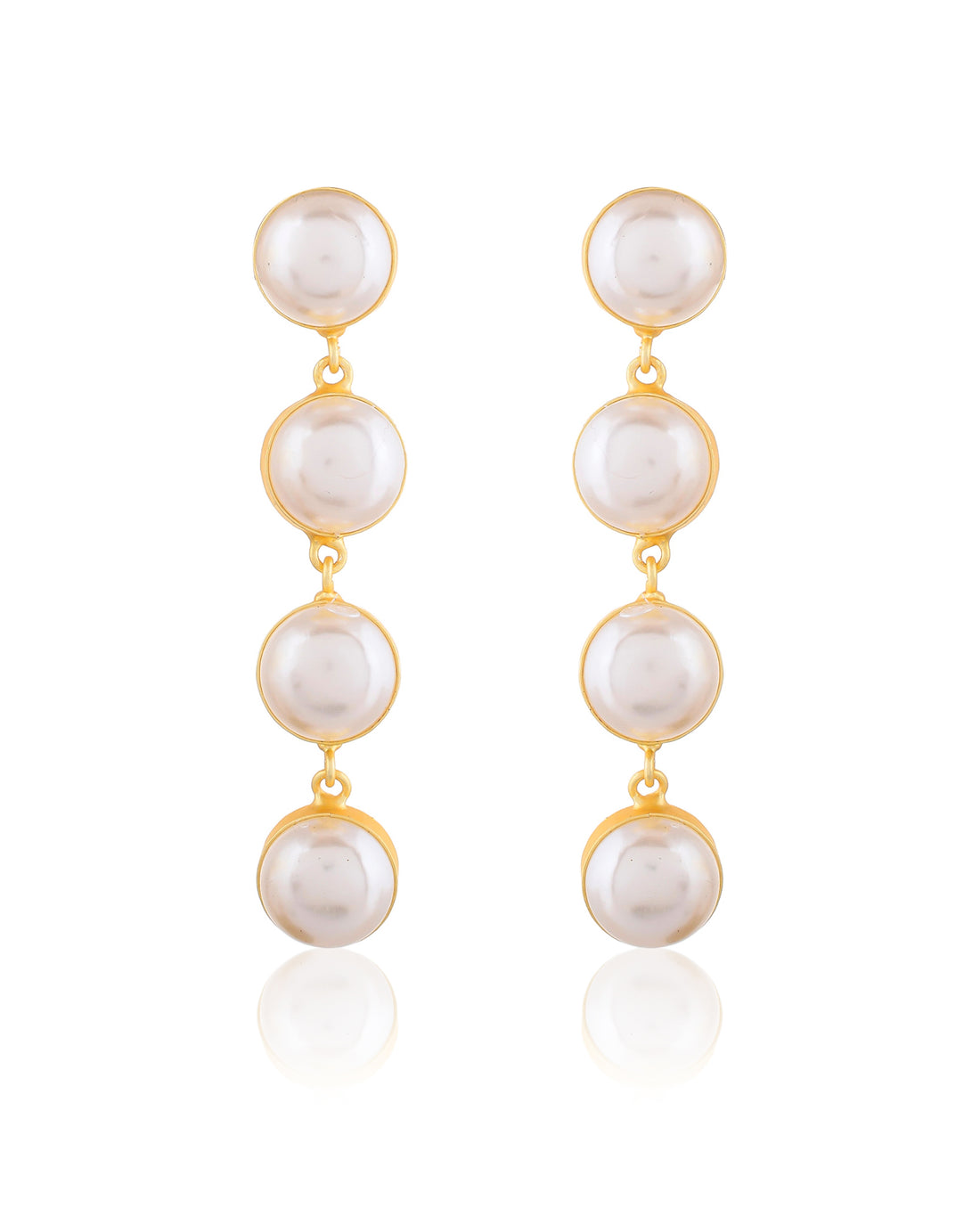 INFINITY PEARL EARINGS