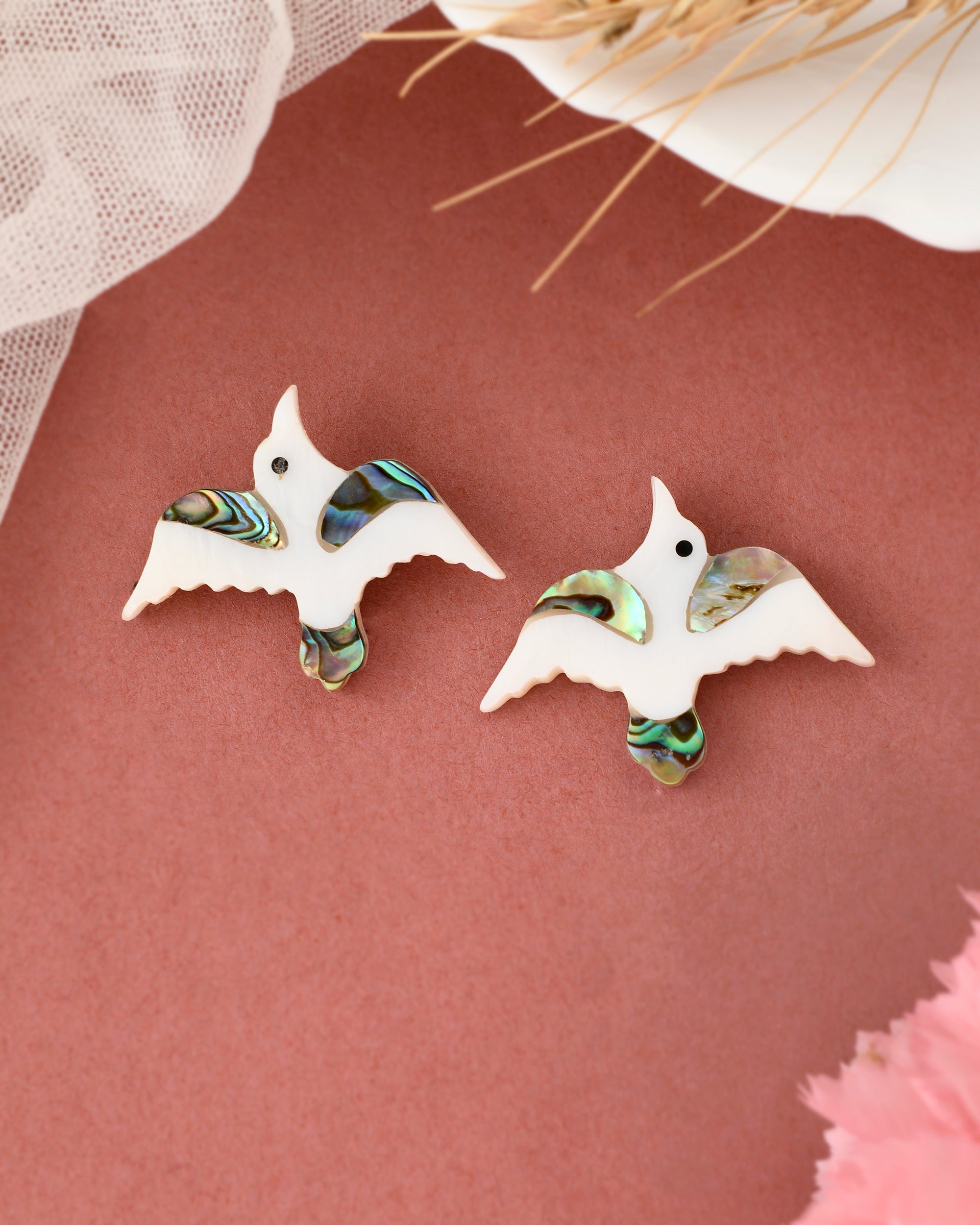 THE FLYING STORK EARRINGS
