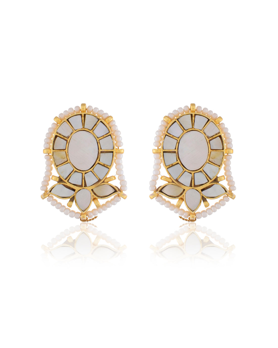 CARNATION FLOWER EARINGS