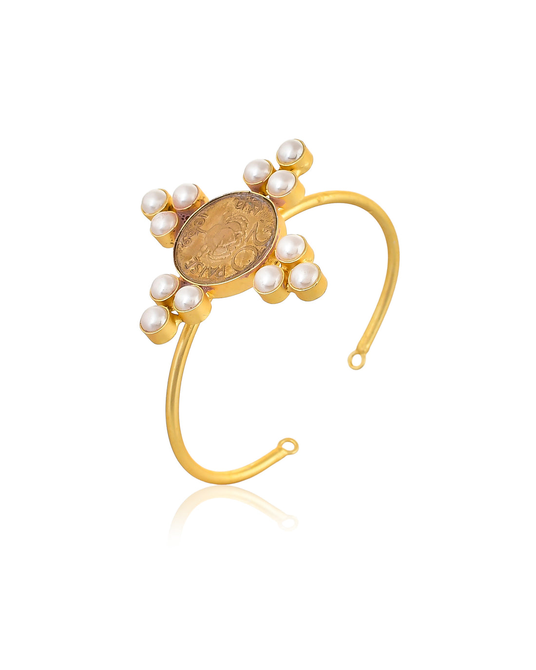 LOTUS COIN CUFF