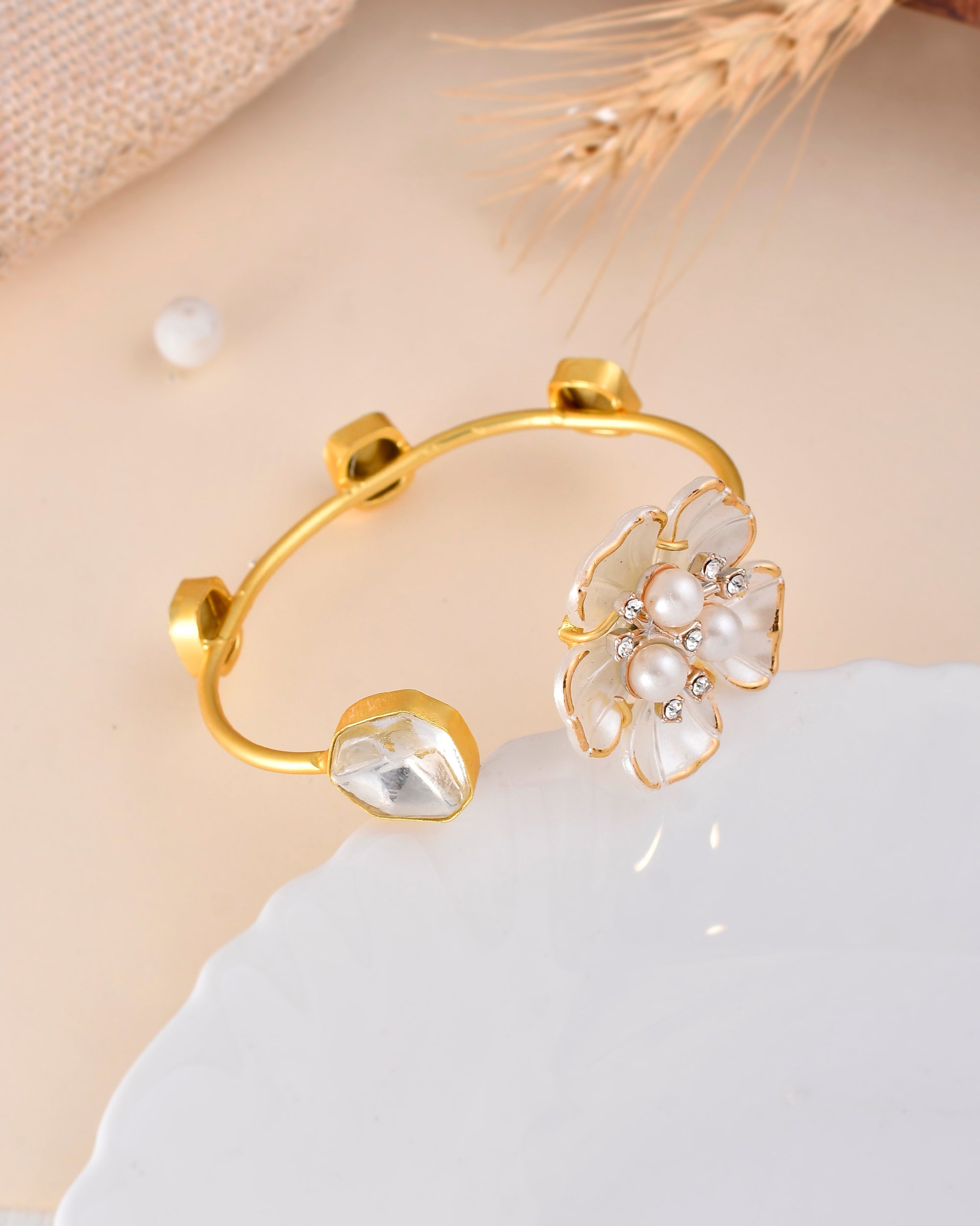 WHITE FUSION BRACELET