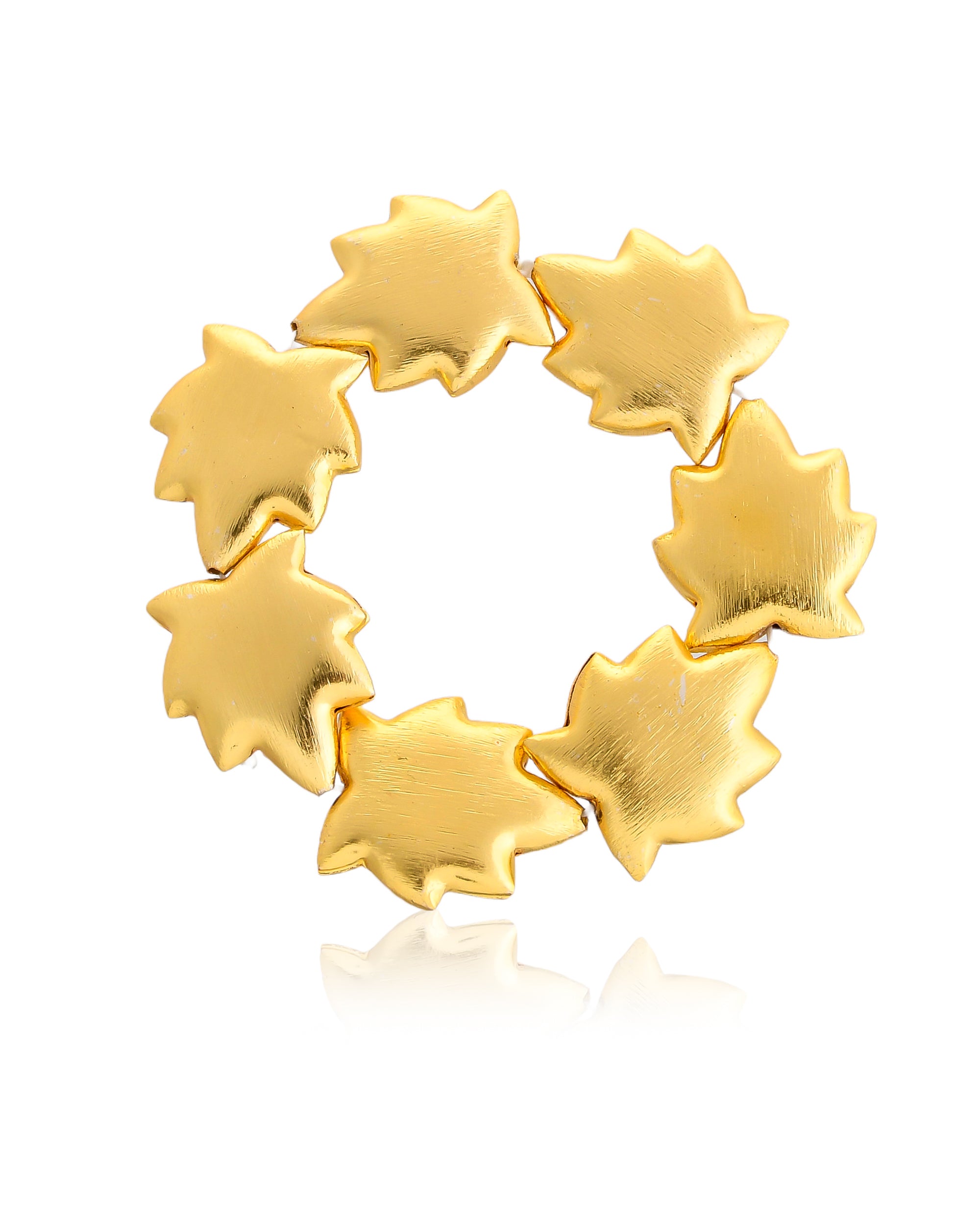 GOLDEN LEAVES METALLIC BRACELET