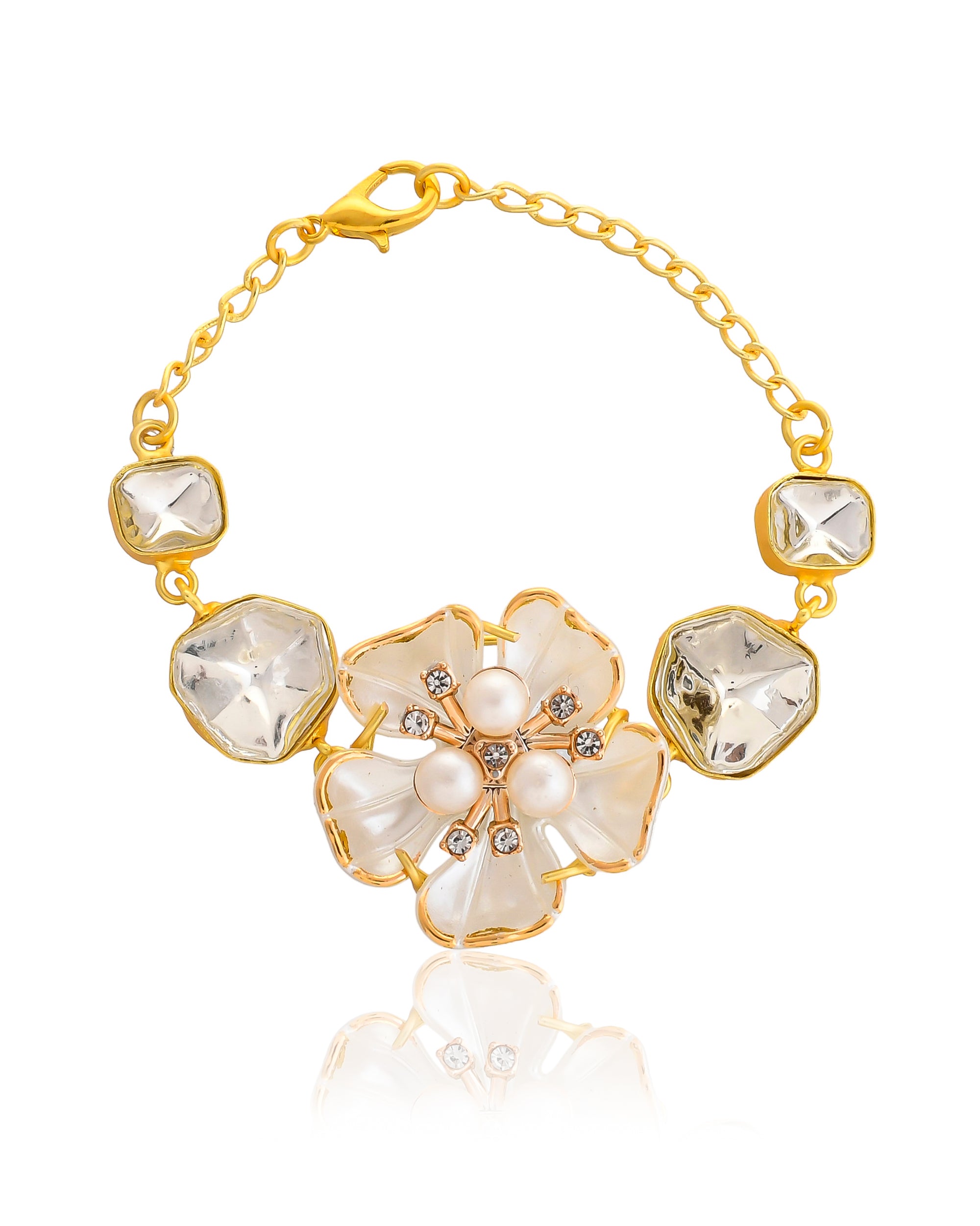 JASMINE POLKI BRACELET