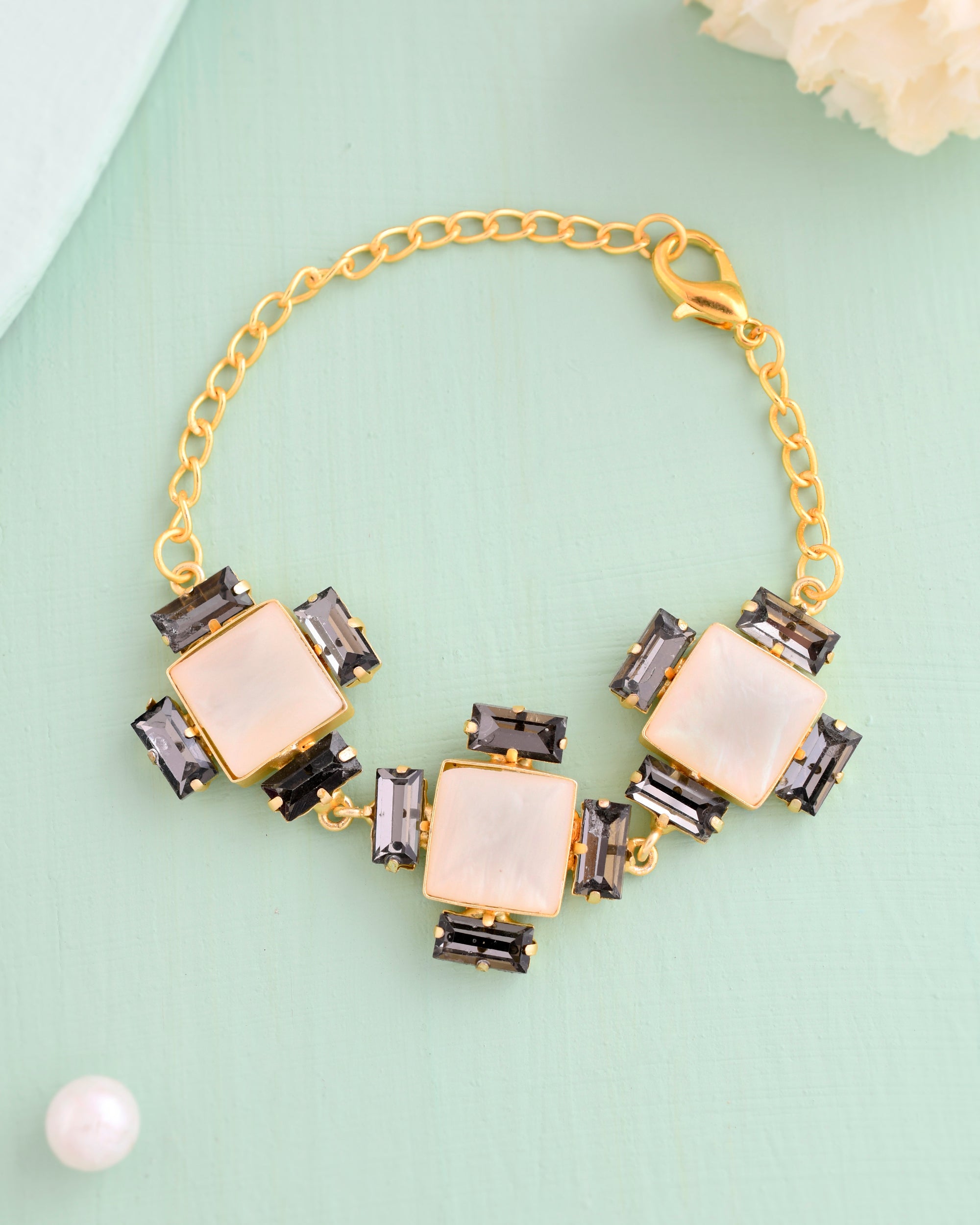 SALT AND PEPPER BRACELET