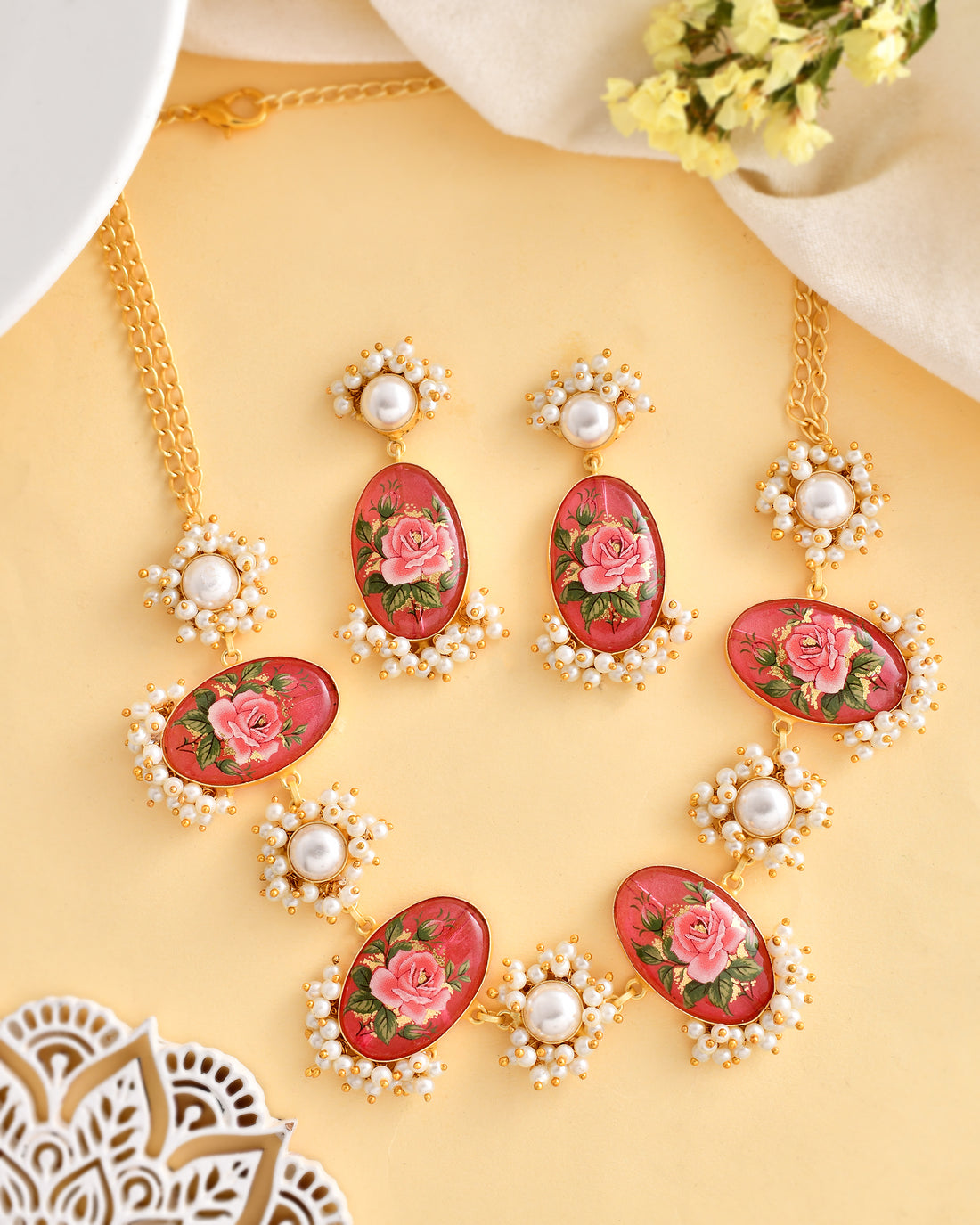 RUBY PINK NECKLACE
