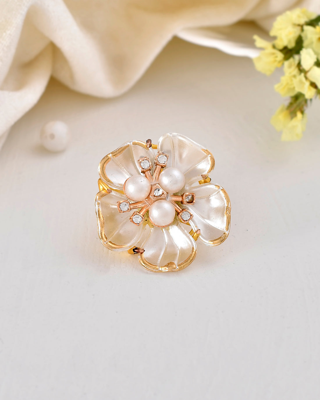 MOTHER OF PEARL RING