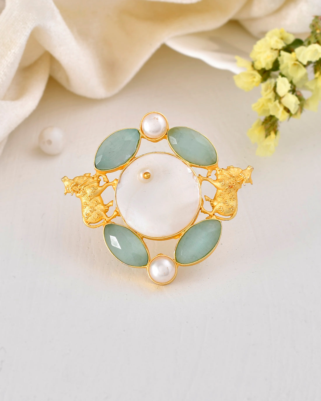 COW MOTIF RING