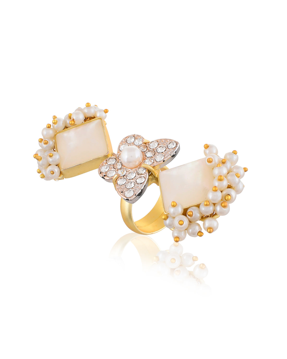 ZIRCON BUTTERFLY RING