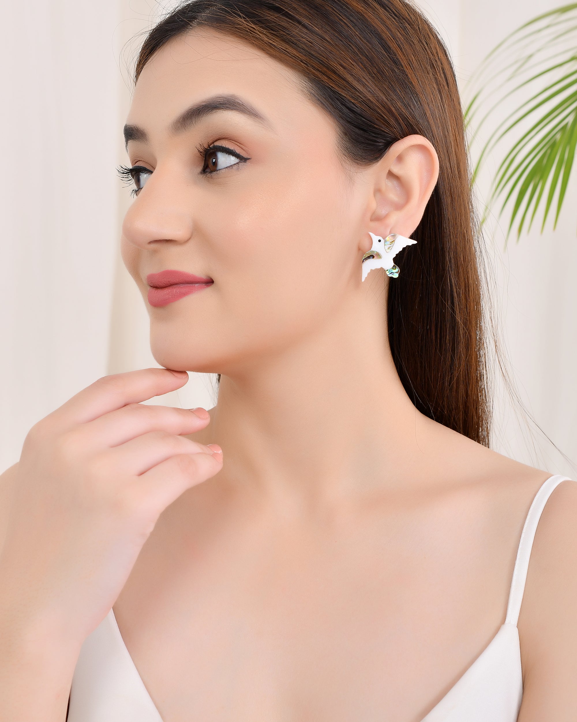 THE FLYING STORK EARRINGS