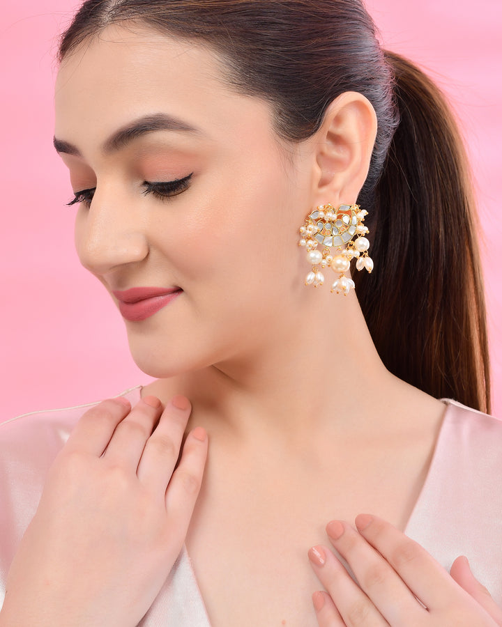 SUN AND MOON EARING