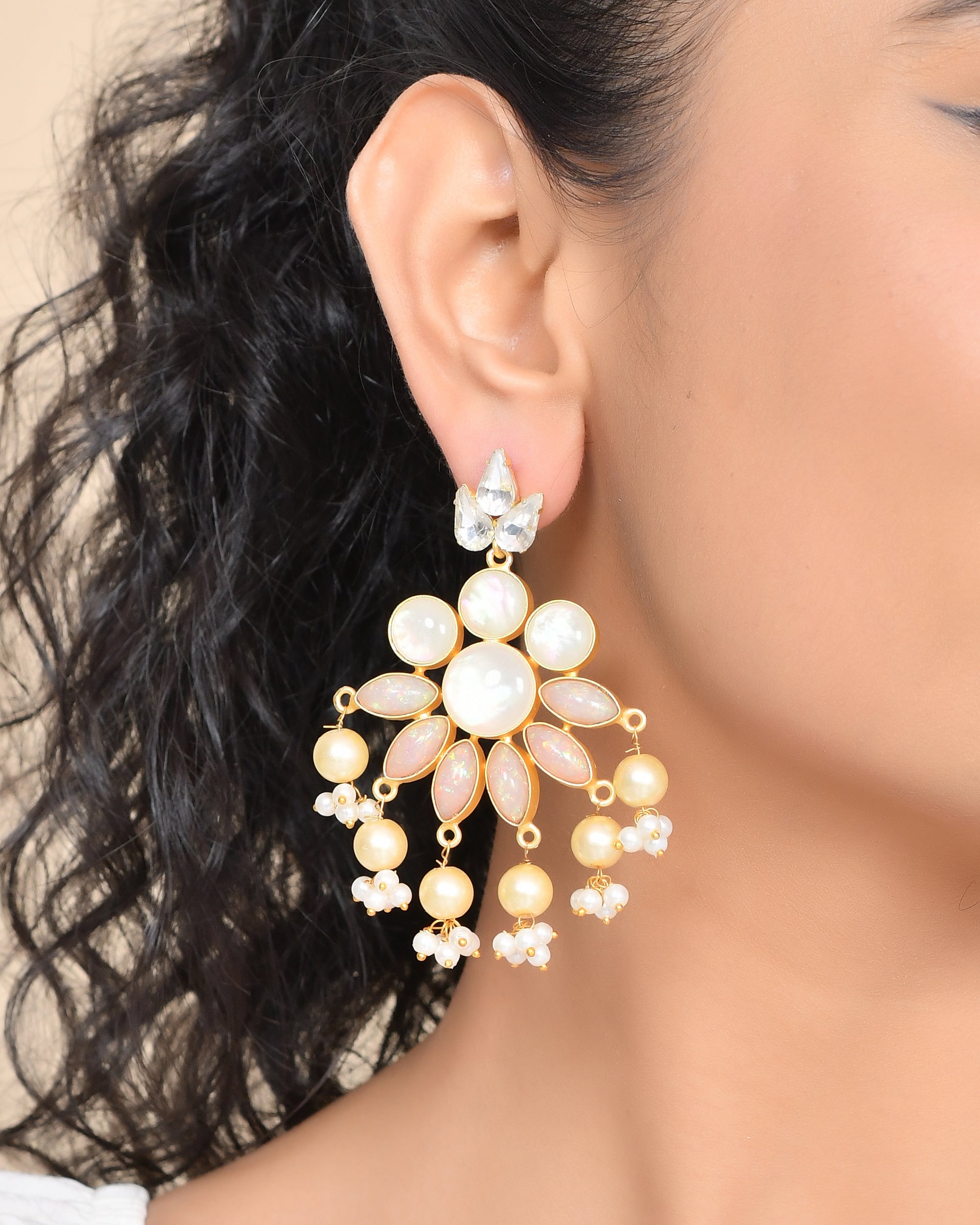 CHARMING TALES OPAL EARINGS