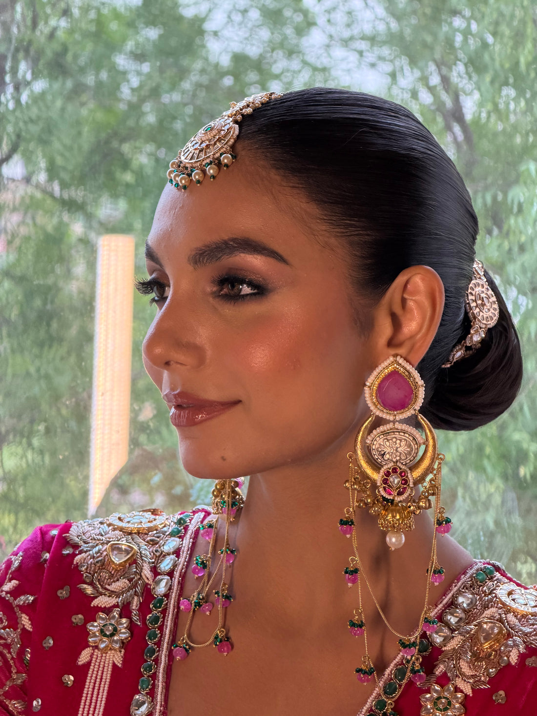 Mishti doi earrings